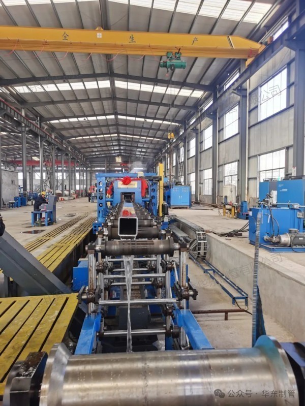 华东制管500方新机组成功开机，开启发展新篇章