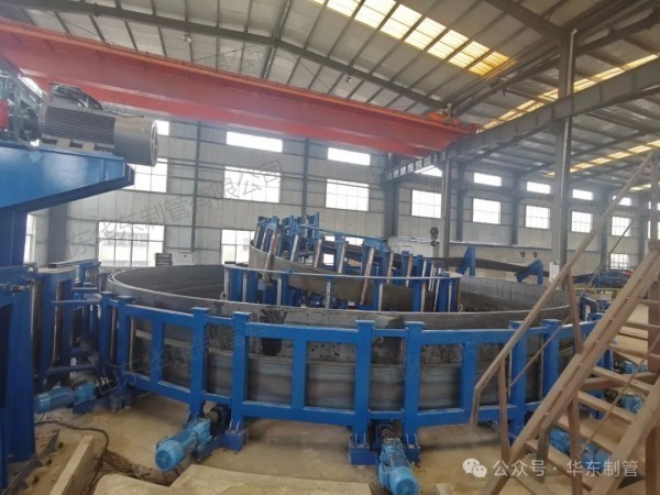 华东制管500方新机组成功开机，开启发展新篇章