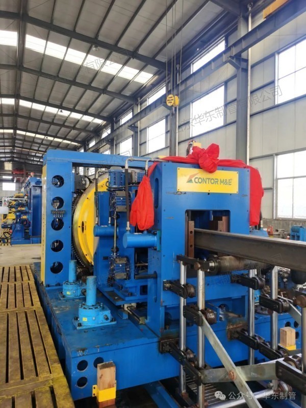 华东制管500方新机组成功开机，开启发展新篇章